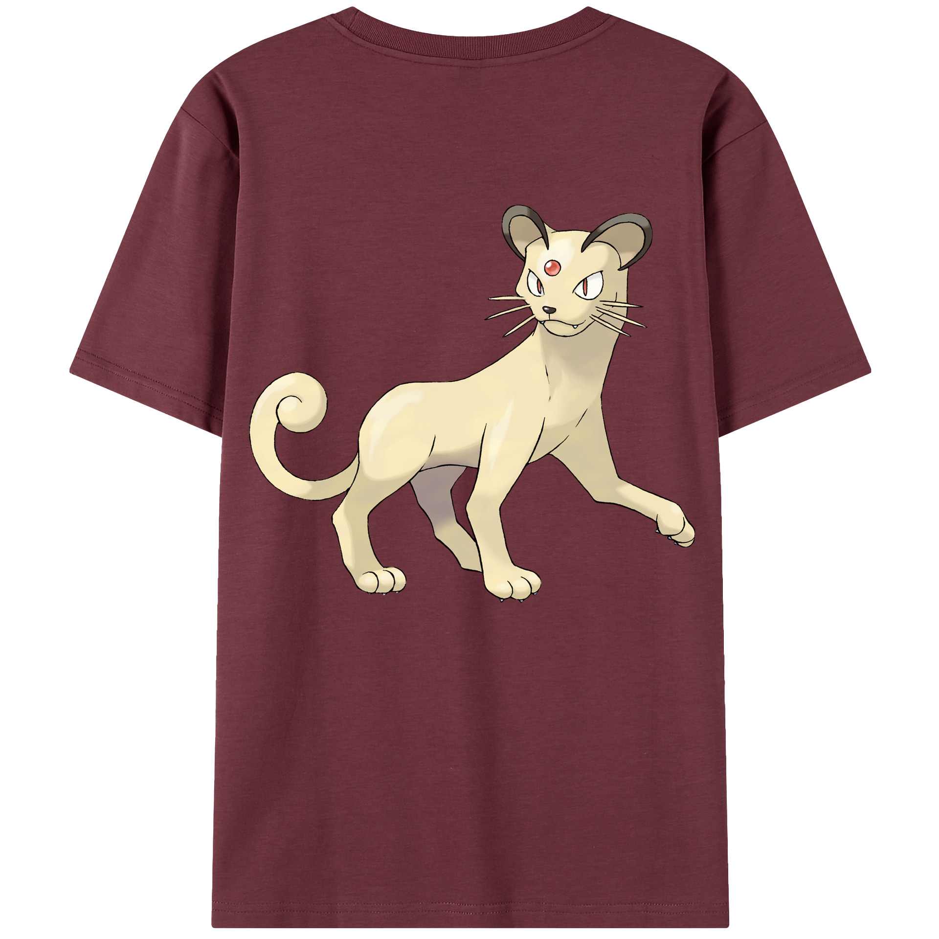 （画像用） ポケットモンスター Pokémon 綿100％半袖Tシャツ（背面プリント）